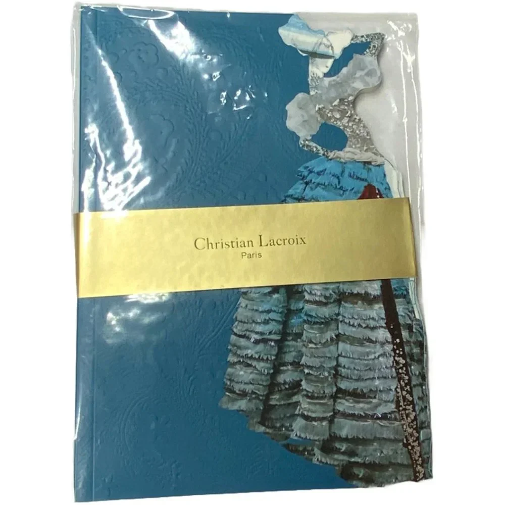 NEW Christian Lacroix Die Cut Madone Atalante Softcover Notebook Journal 80 pgs